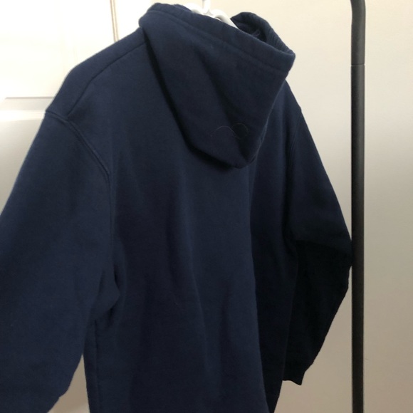 Navy blue adidas hoodie (S) - Picture 2 of 4